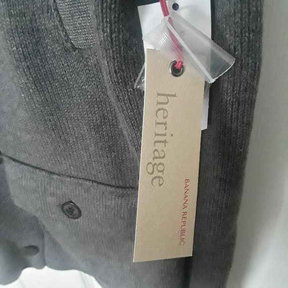 Banana Republic Heritage Peacoat Shawl Cardigan - Picture 7 of 10